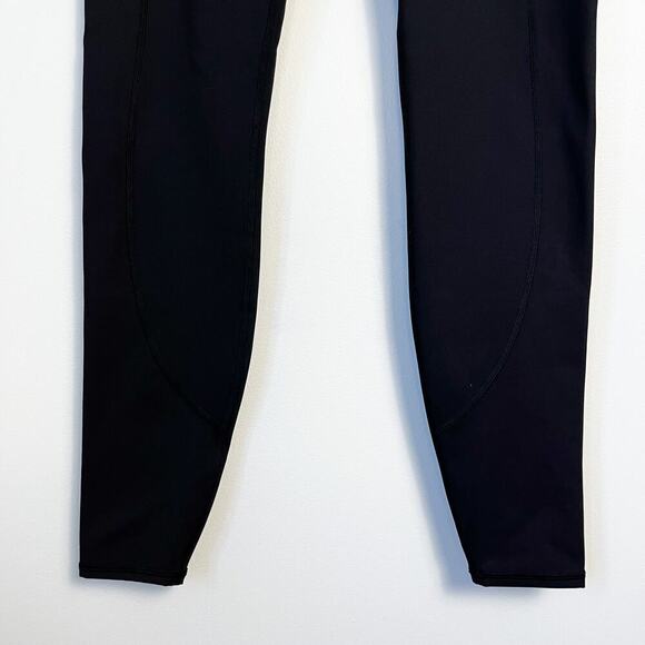 NWT Athleta Rainier 2 in 1 High Waist Tight Black Cheetah Print Small Tall - Picture 7 of 16